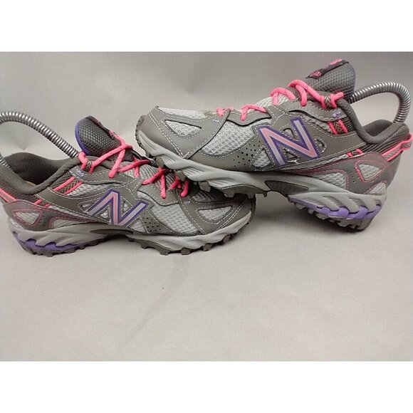 New Balance 573 V2 Trail Running Shoes Womens 6.5 Gray All Terrain Pink Gray - Picture 5 of 14